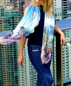 Australian Outback Pure Silk Scarf Wrap